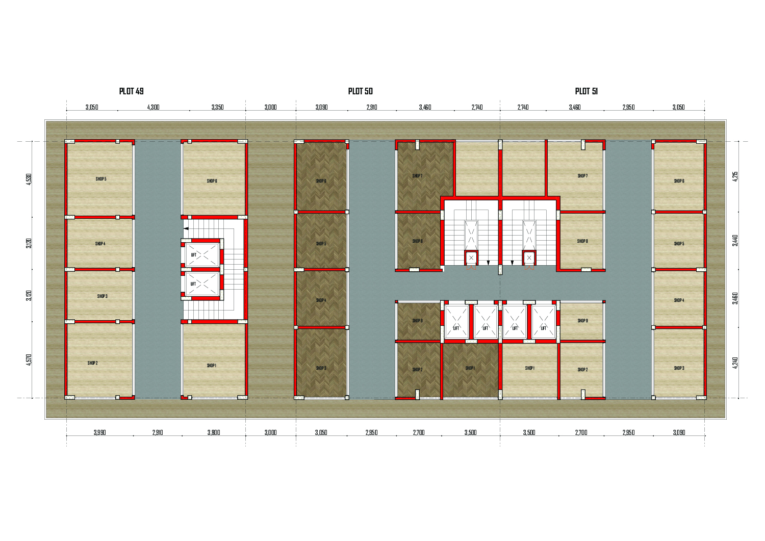 First-floor plan